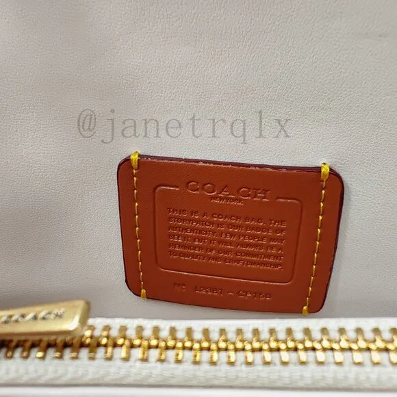 🎶🎶coach tabby shoulder bag 26 with quilting - Picture 5 of 11